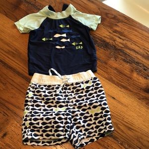 Baby Gap Swim Set